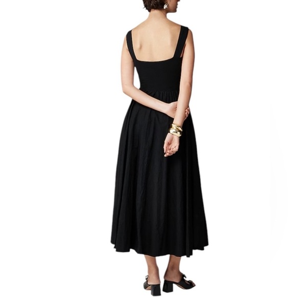 J. CREW Sweetheart Tank Dress with Poplin Skirt in Natural Size Medi… - Picture 7 of 7